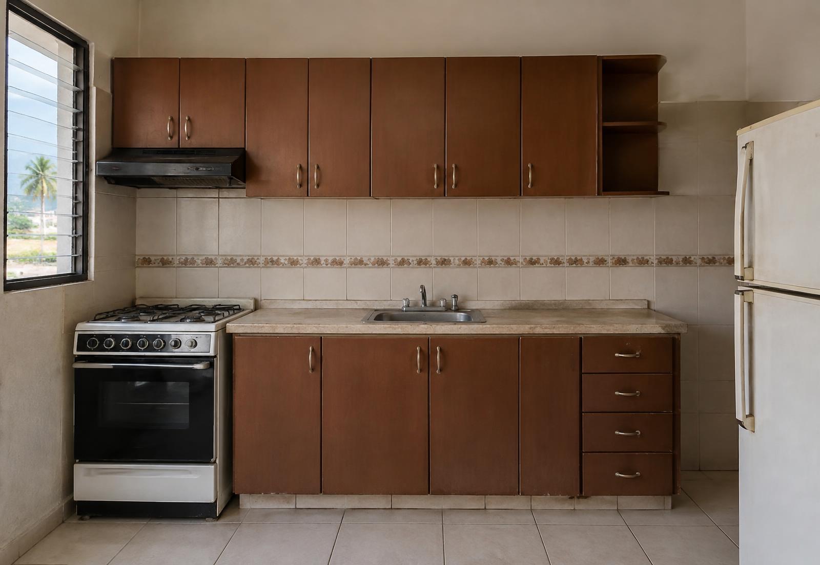 Cocina en Rodadero, antes